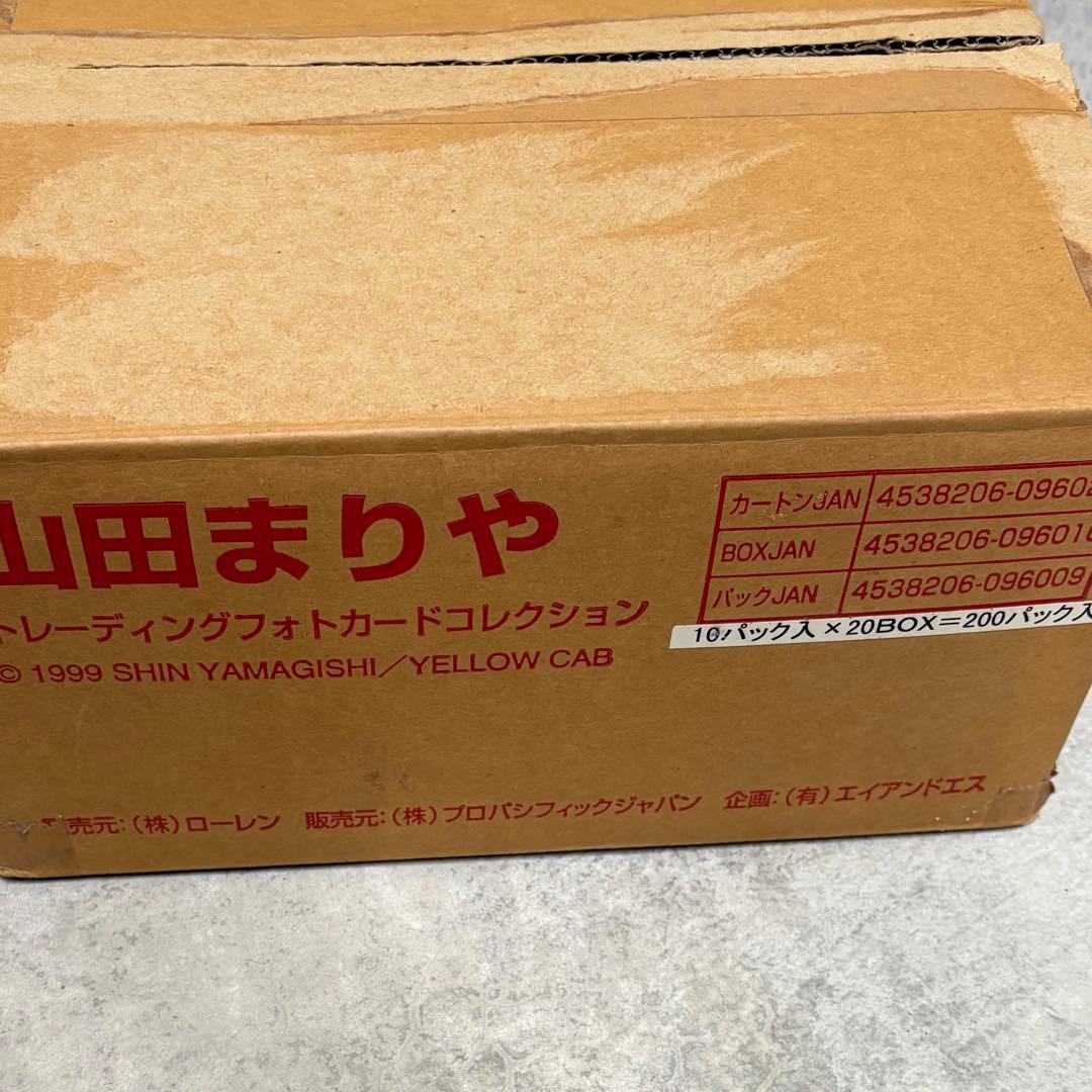 レア　山田まりや　トレカ　未開封ボックス1カートン