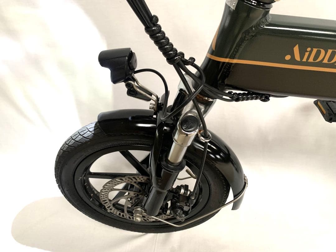 送料無料AIDDE折り畳み電動自転車 36V7.8Ah 5速14インチ動作確認済