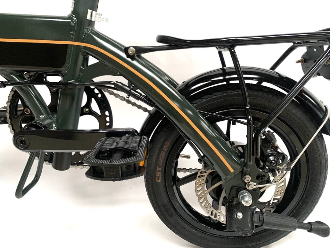 送料無料AIDDE折り畳み電動自転車 36V7.8Ah 5速14インチ動作確認済