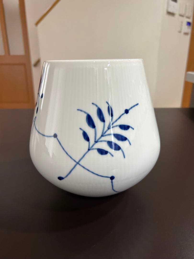 廃盤品　ロイヤルコペンハーゲン メガ　フラワーベースL 花瓶