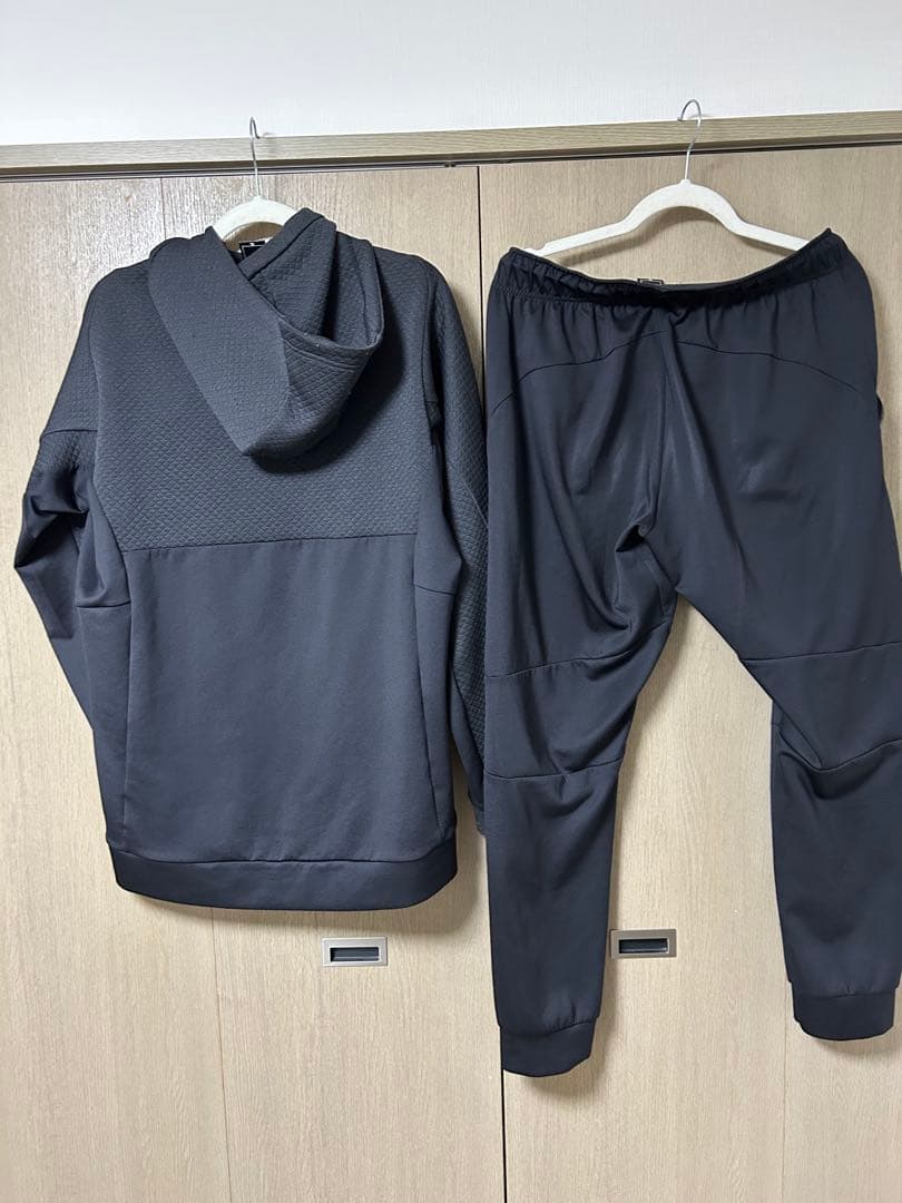 MIZUNO ミズノ ジャージ 上下 セットアップ ブラック キルティング XL