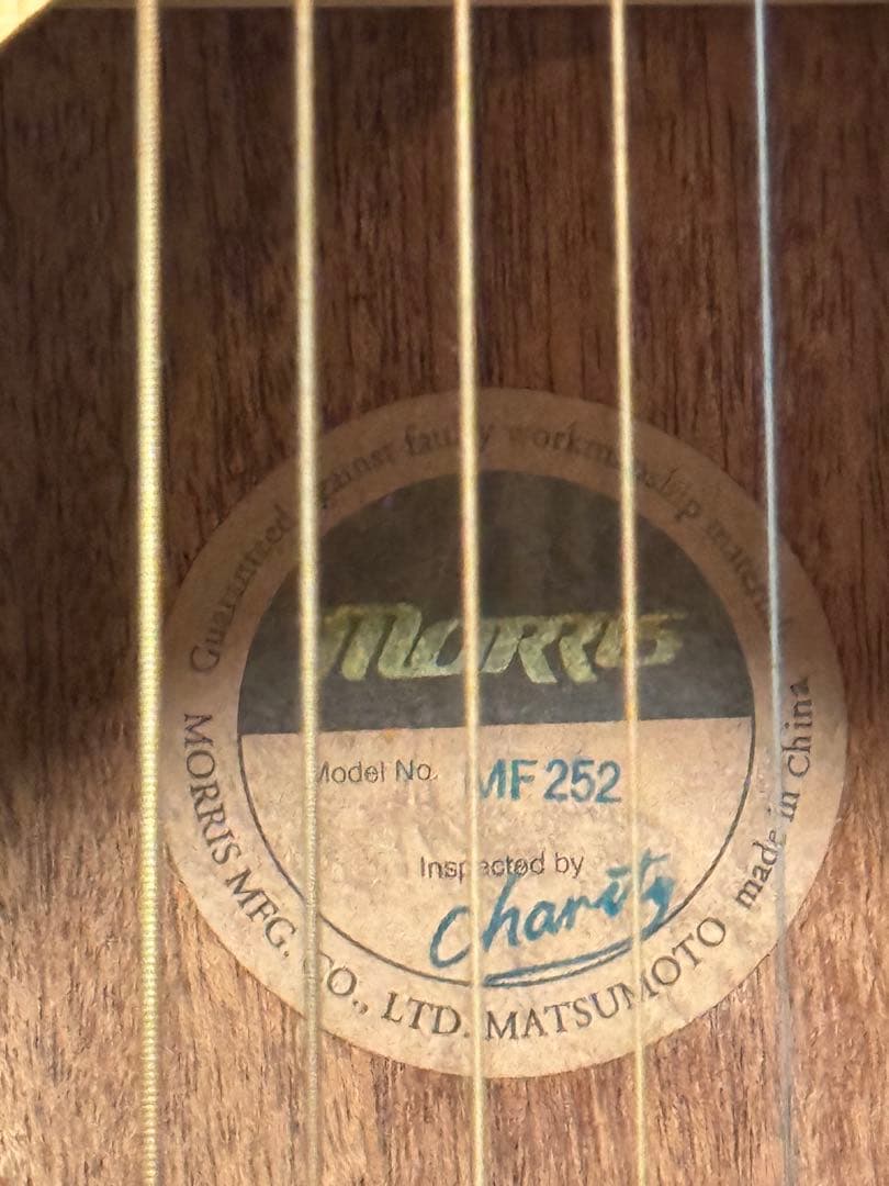 Morris MF 252 アコースティックギター