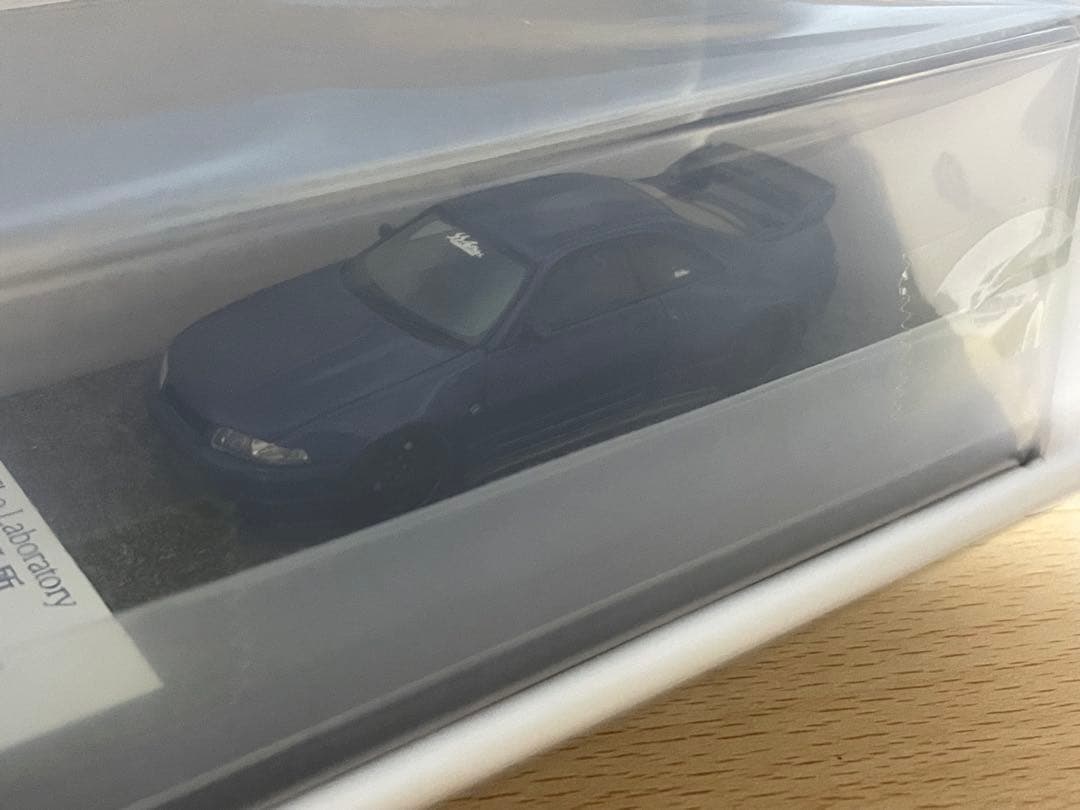 1/64 GARAGE ACTIVE WIDEBODY BCNR33 ブルー