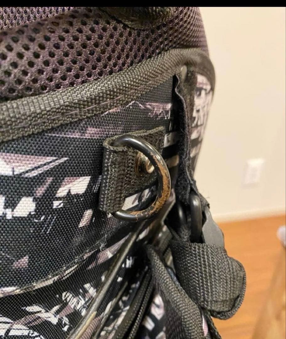 OAKLEY キャディバッグ ブラック/ホワイト