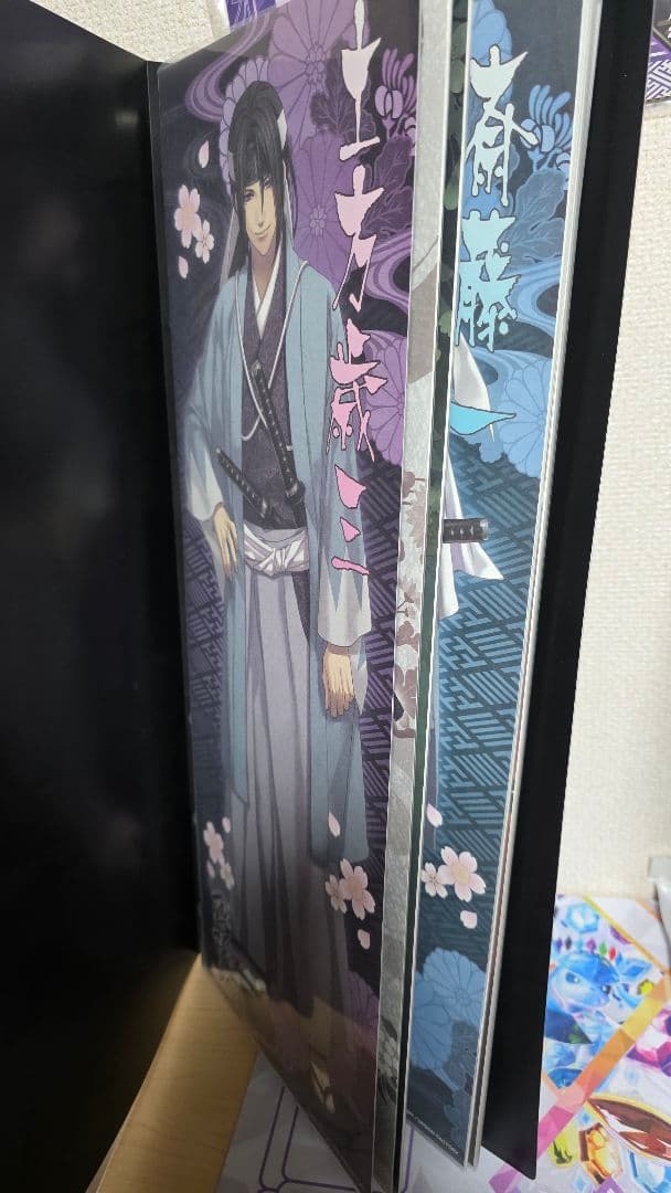 【希少】薄桜鬼　等　スティックポスター　多数まとめセット　専用ファイル付