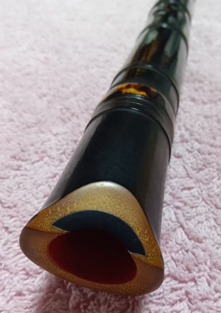 中古品*尺八 黒