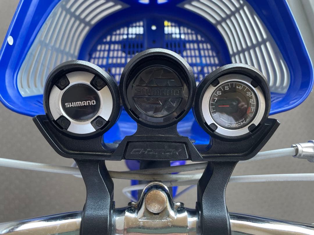 BRIDGESTONE キッズサイクル 青　24インチ
