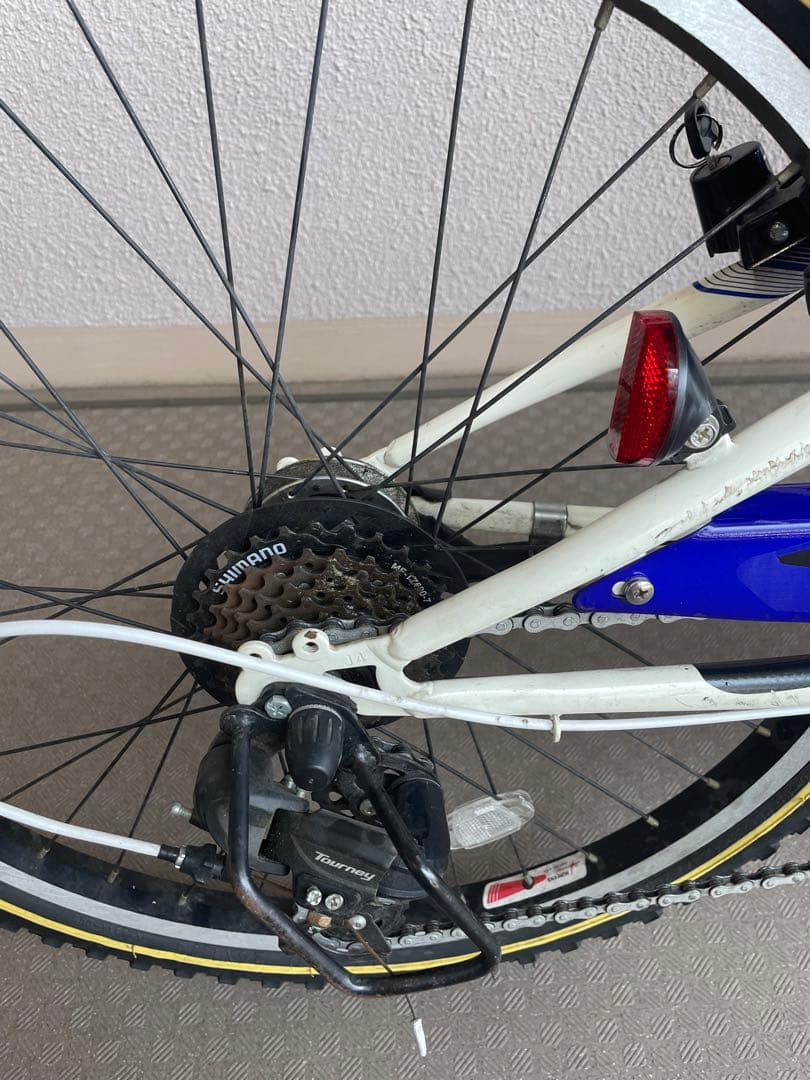 BRIDGESTONE キッズサイクル 青　24インチ
