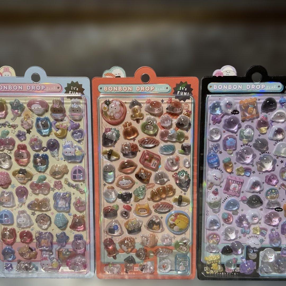 一時値下げ‼️ボンボンドロップシール オリジナル 15種セット 正規品