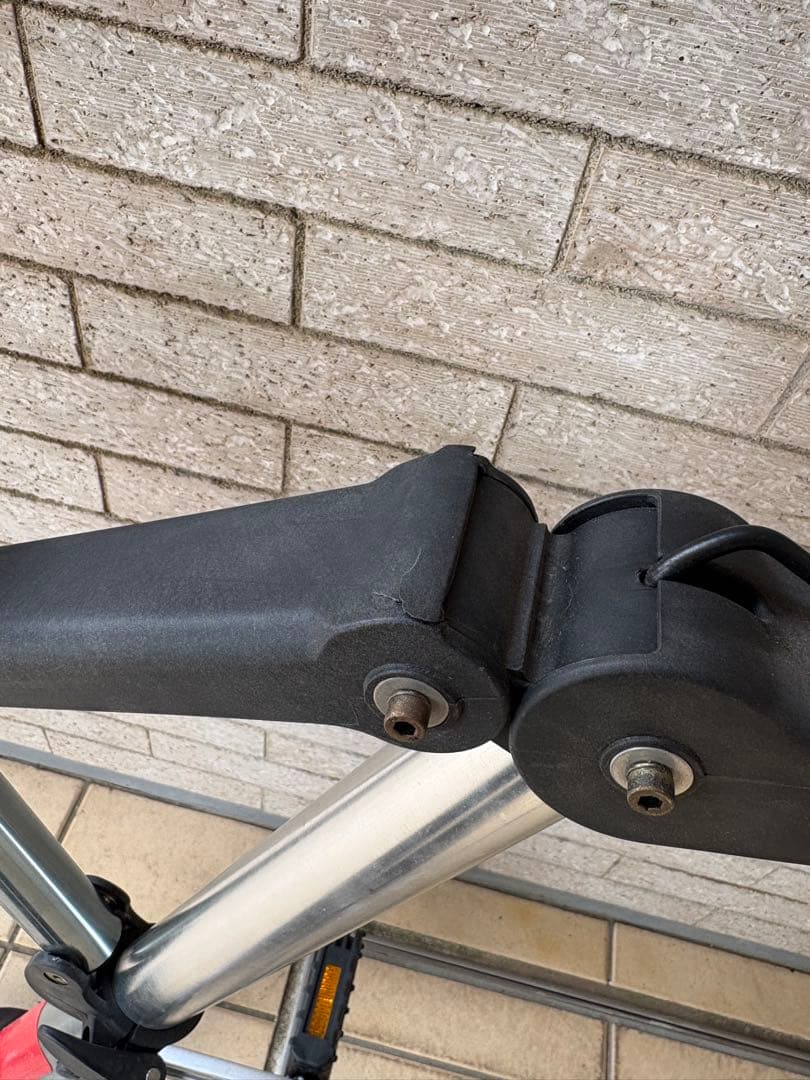 A-bike plus 折りたたみ自転車 　赤　軽量　折り畳み　コンパクト