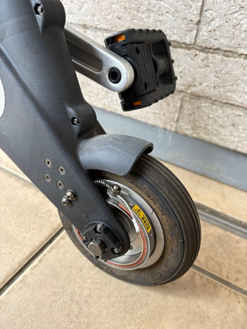 A-bike plus 折りたたみ自転車 　赤　軽量　折り畳み　コンパクト