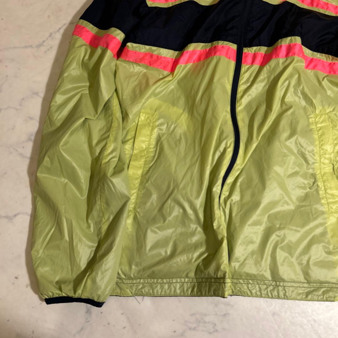 【新品】PUMA リバーシブルマウンテンパーカー M 腕ストライプ／ボーダー