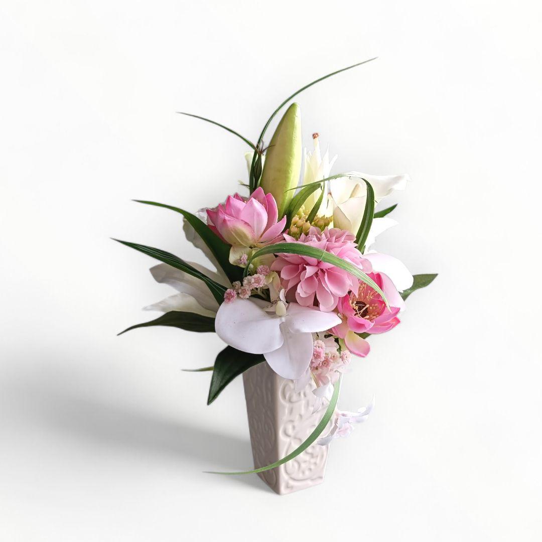 ✿リバーシブル の仏花　②　〜①WHITE②ピンク系〜