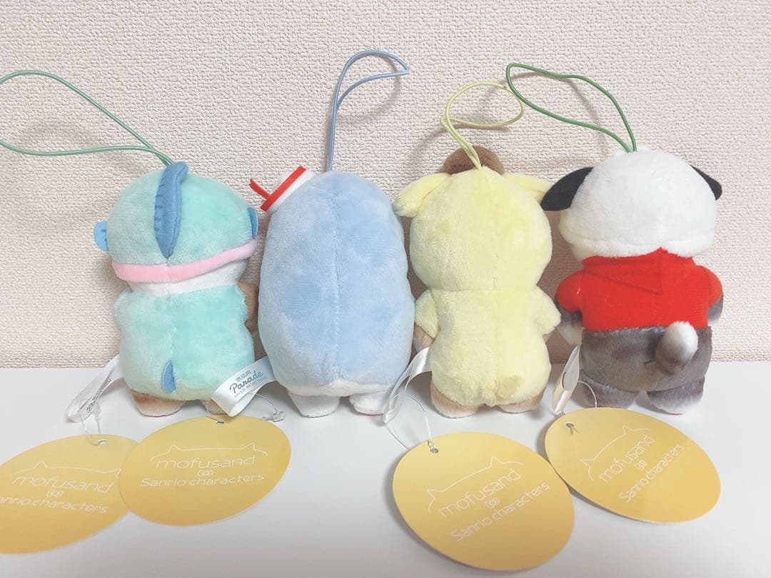 mofusand×サンリオキャラクターズ、着ぐるみにゃん、かいじゅうにゃん