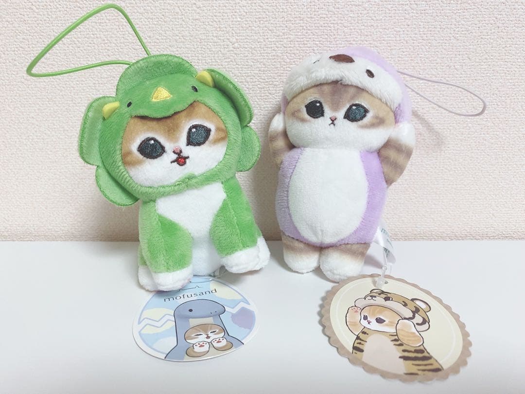 mofusand×サンリオキャラクターズ、着ぐるみにゃん、かいじゅうにゃん