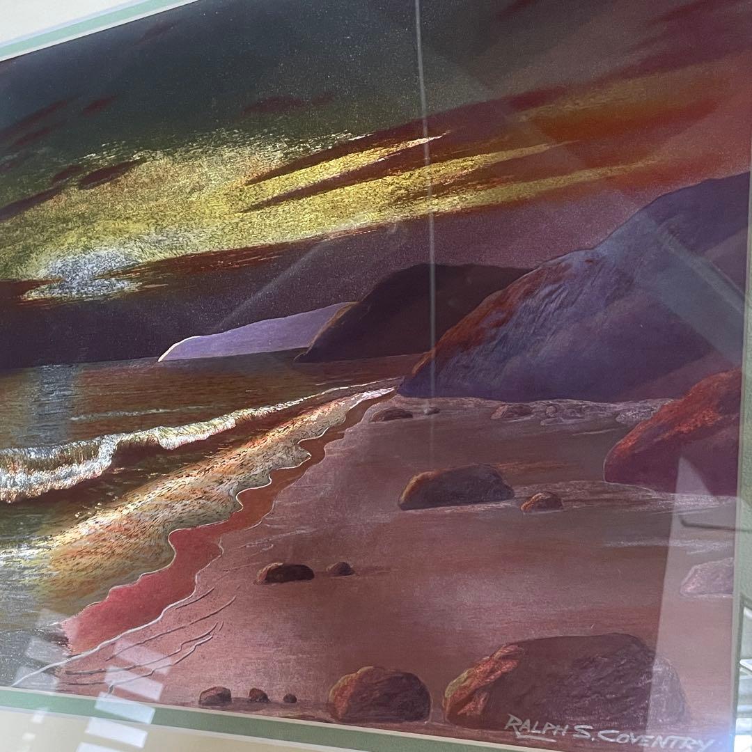 新品・未使用】DUFEX 英国製 エッチングアート 夕映