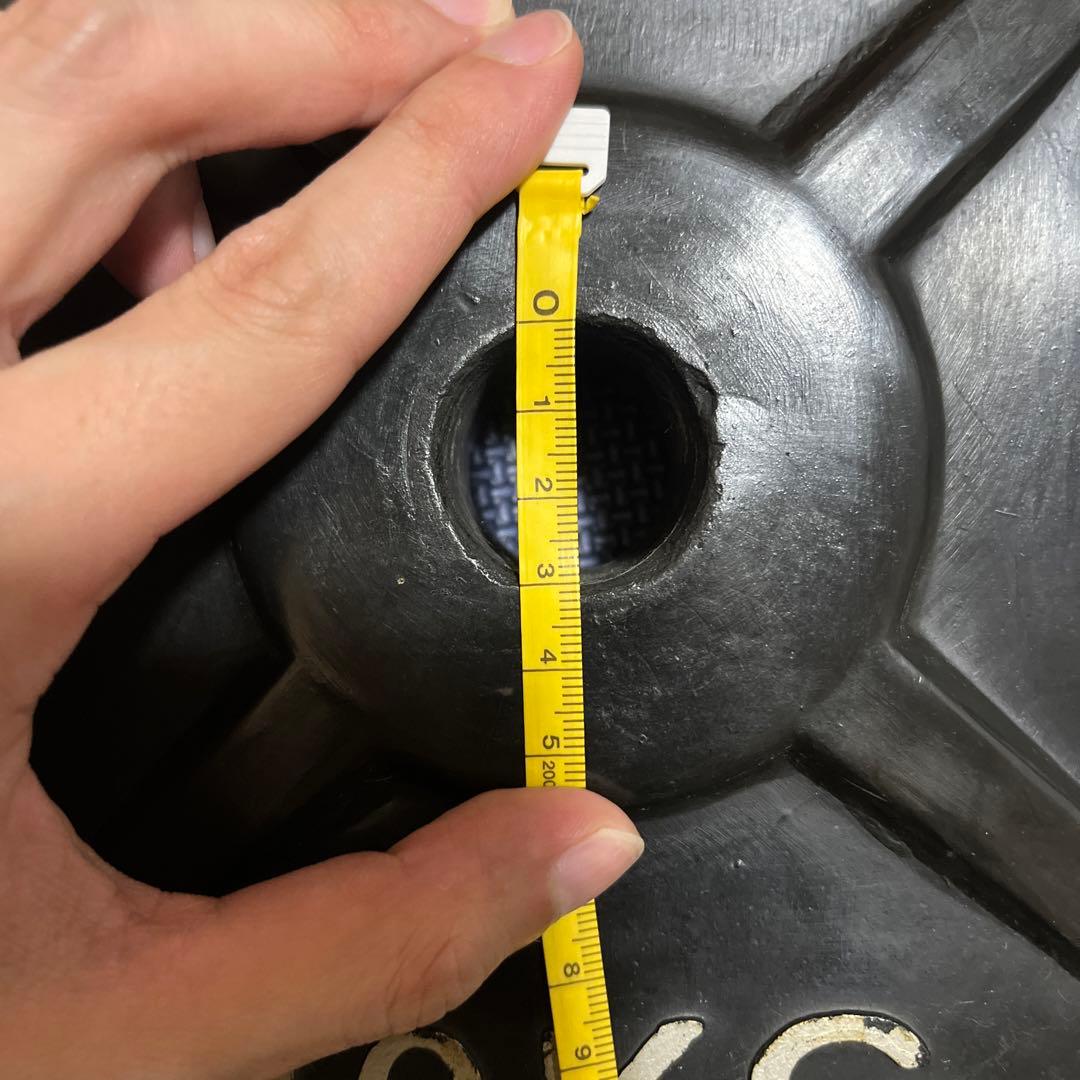 MORIYA 10KG ダンベルプレート 2個セット　シャフト28mm