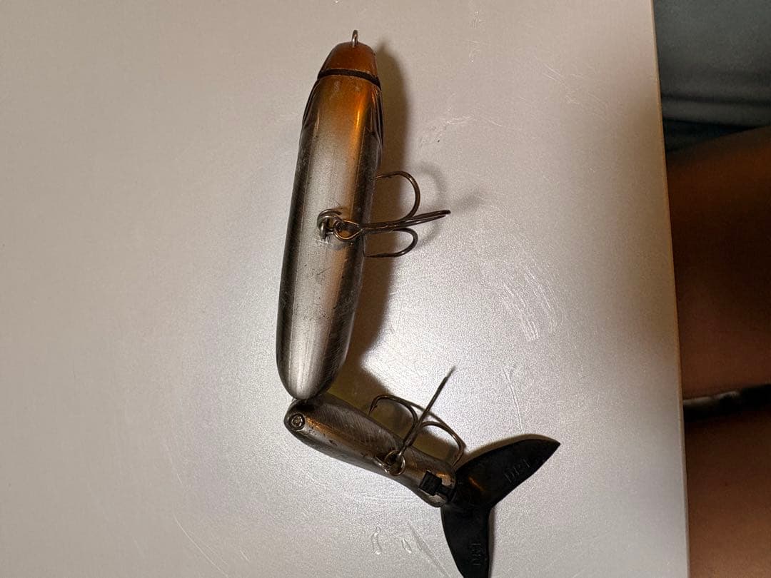 MoKu！ ビッグベイト ルアー シルバー 約20cm