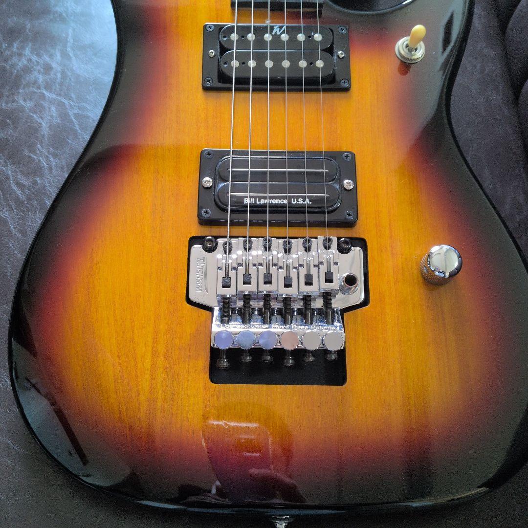 美品レアWashburn N2 Nuno L500 3TS サンバースト