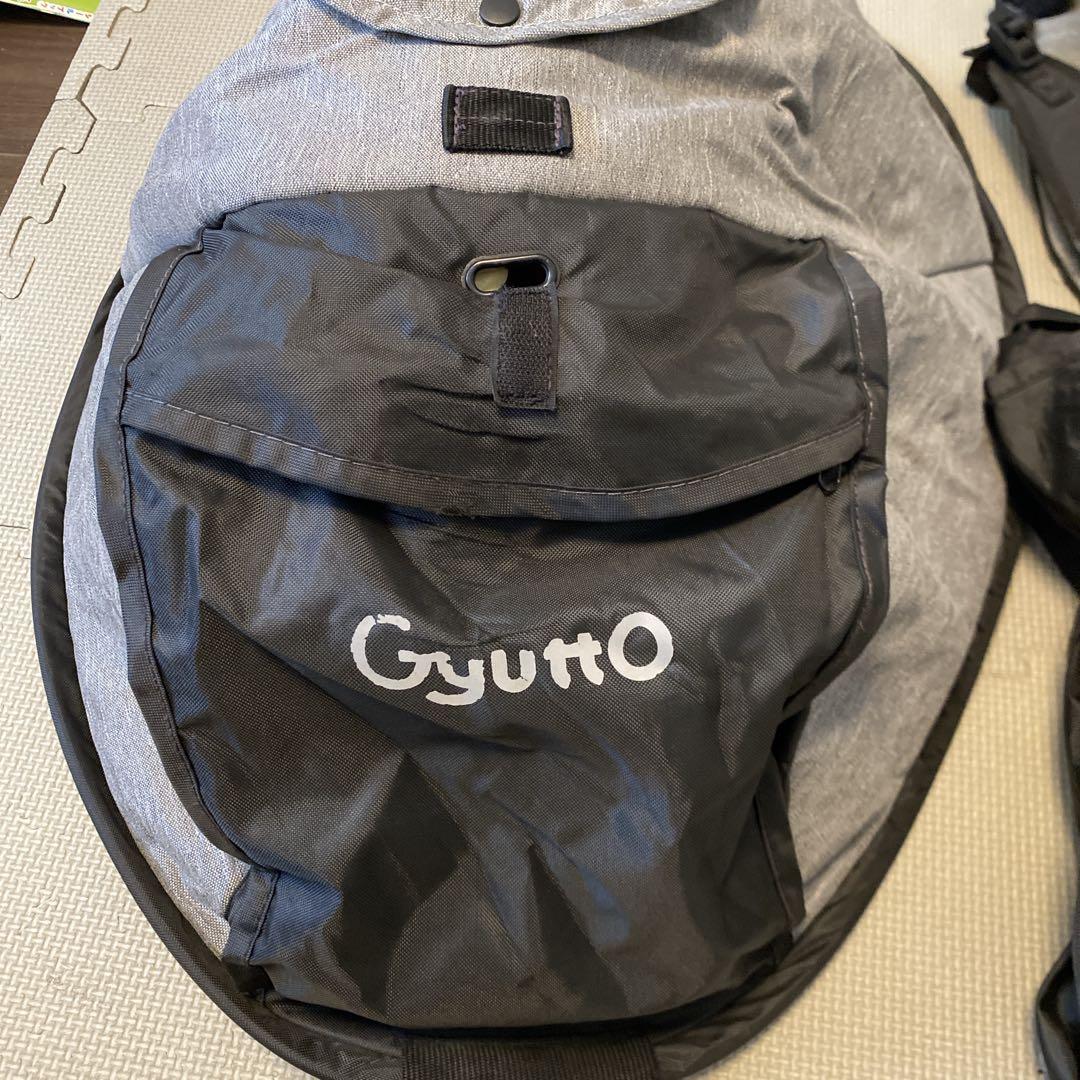 ゆー⭐︎Gyuttoチャイルドシート★グレーレインカバー(後用)純正
