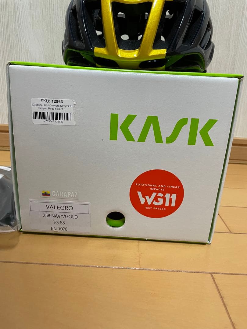 【カラパス選手支給品/五輪金SP/非売品】KASK LIGHTラインM