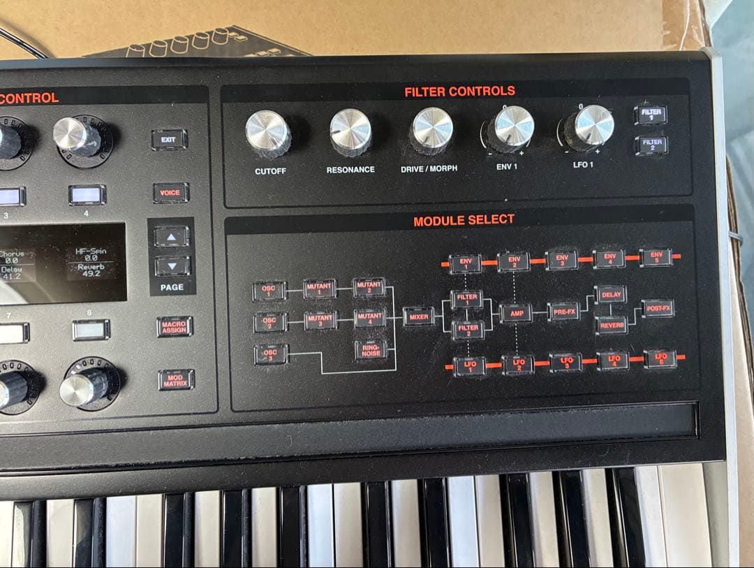 ASM HydraSynth Keyboard シンセ キーボード ハイドラ