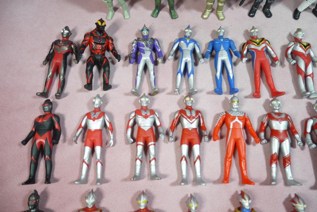 ウルトラマン　ウルトラ怪獣　ミニソフビ　60体