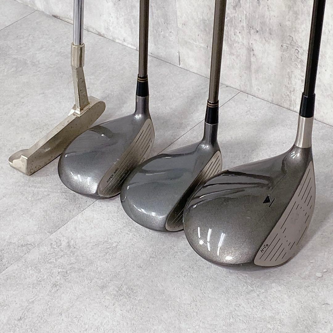 T807 タイトリスト 他 ゴルフクラブ メンズ フルセット 14点 練習 入門