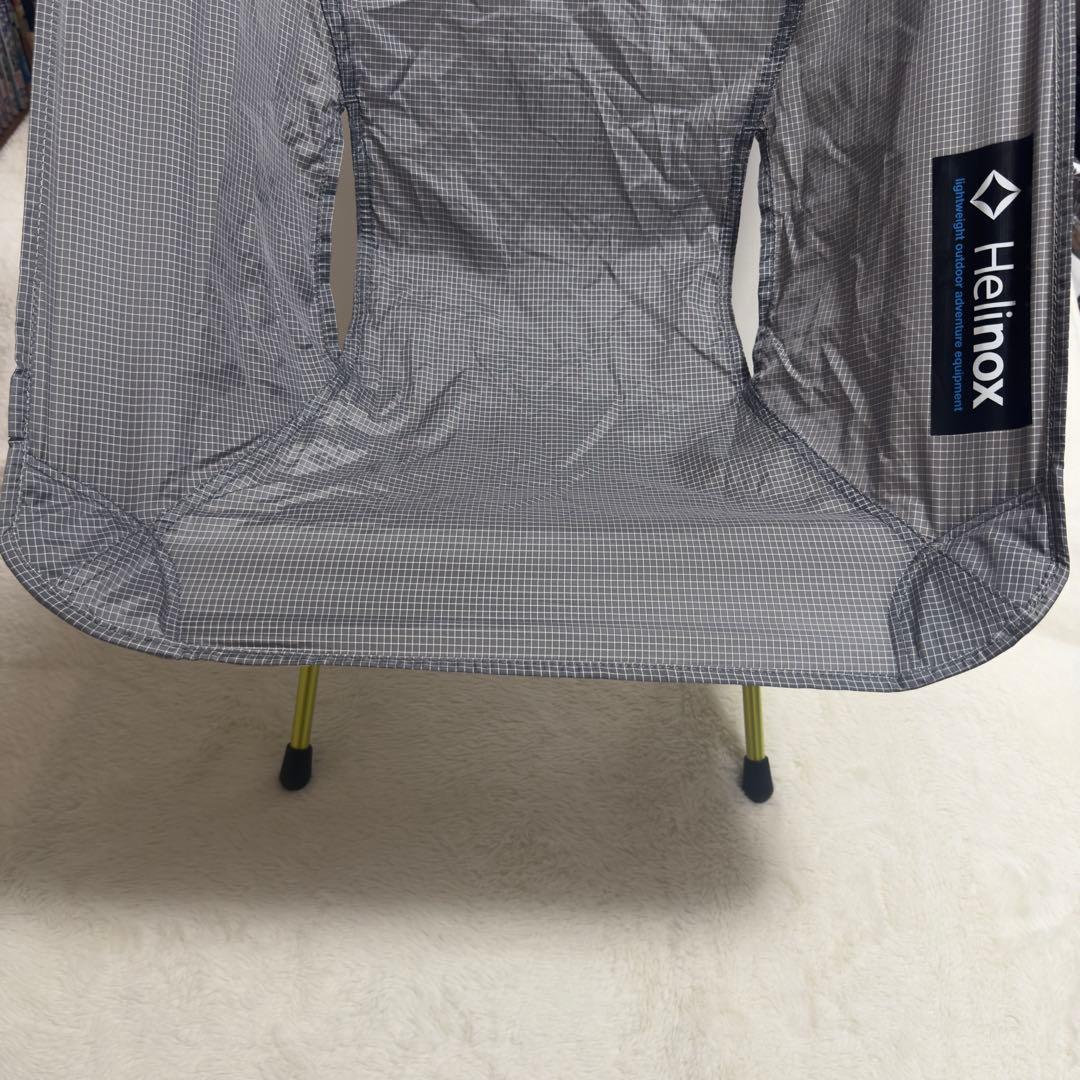 極美品　Helinox チェアゼロ　グレー