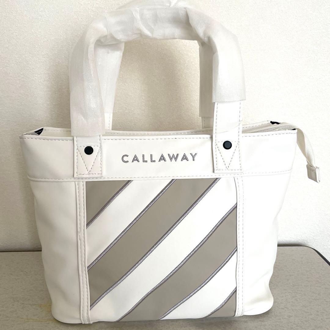 CALLAWAY ストライプ トートバッグ キャロウェイ ゴルフバッグ