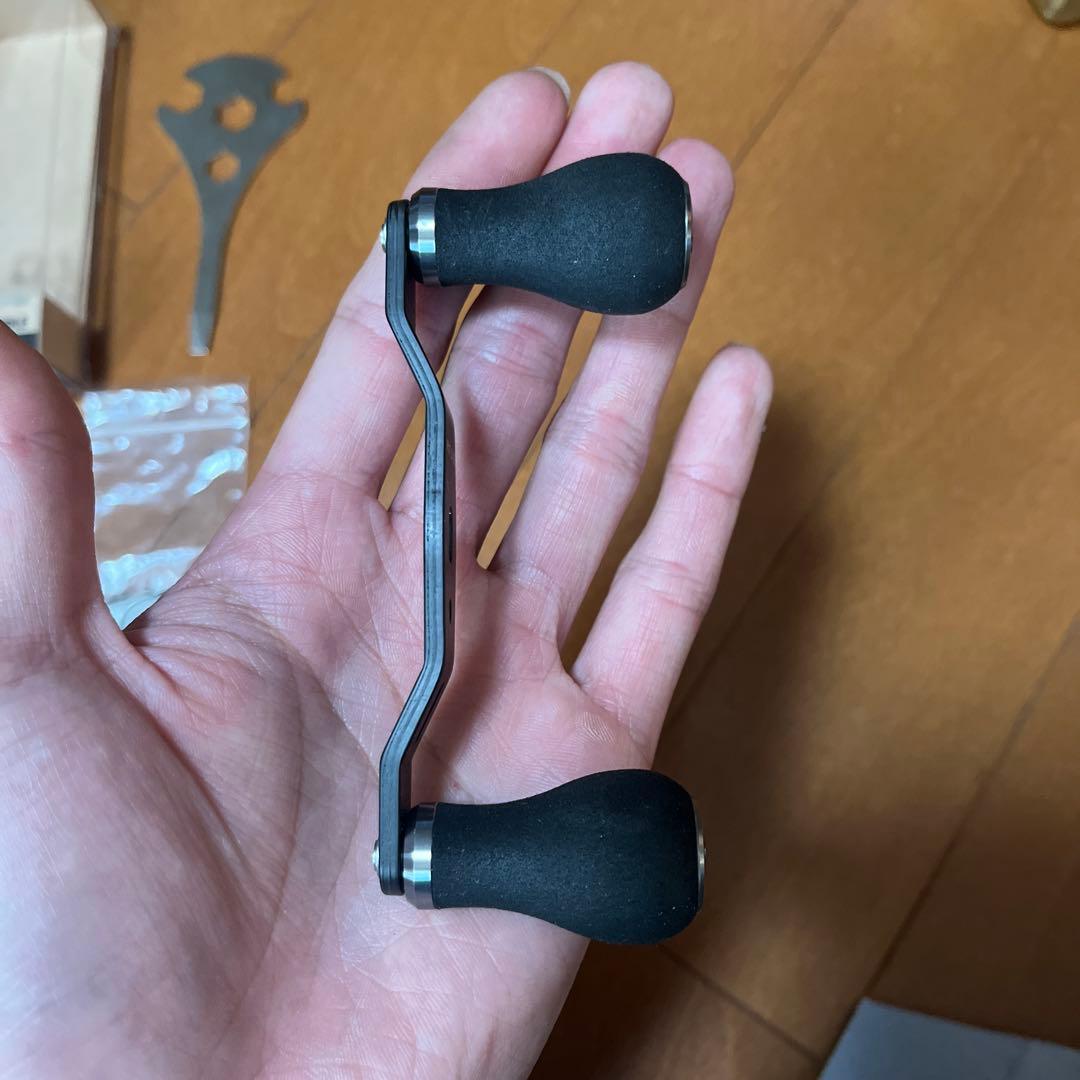 RCS 90mmカーボンクランクハンドル RCSノブセット