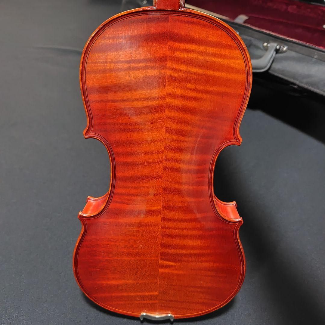 【美品】Valente バイオリン VN-30 1/2 全弦交換済 裏板虎杢