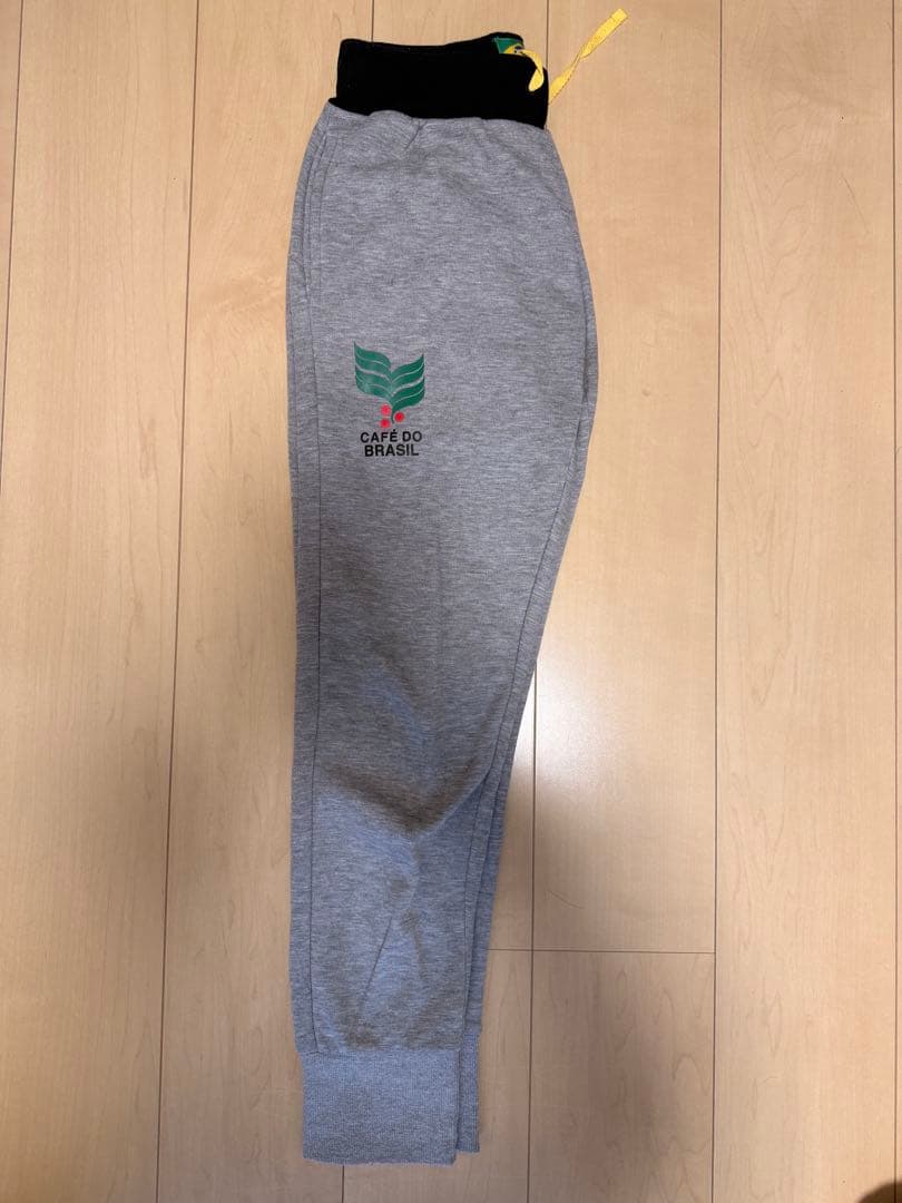 Athleta ストライプ柄 フード付きセットアップ