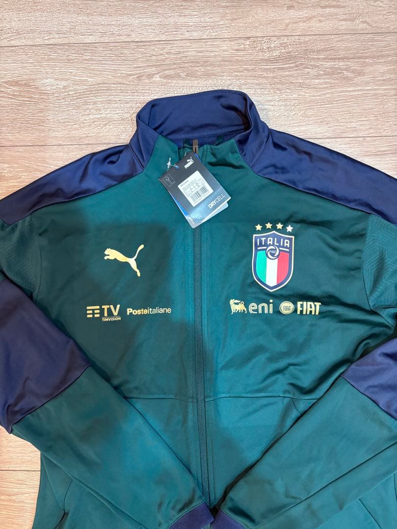 支給品　イタリア代表　フルジップ　ジャケット　ルネサンスモデル　サイズL