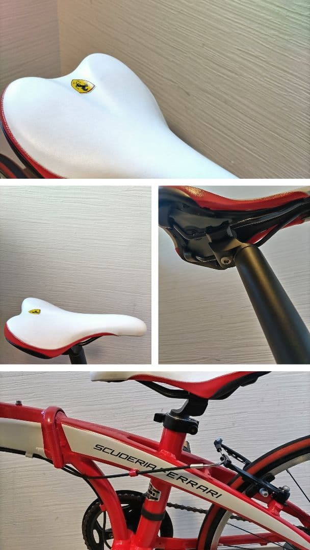 Ferrari　フェラーリ　折りたたみ自転車　馬印
