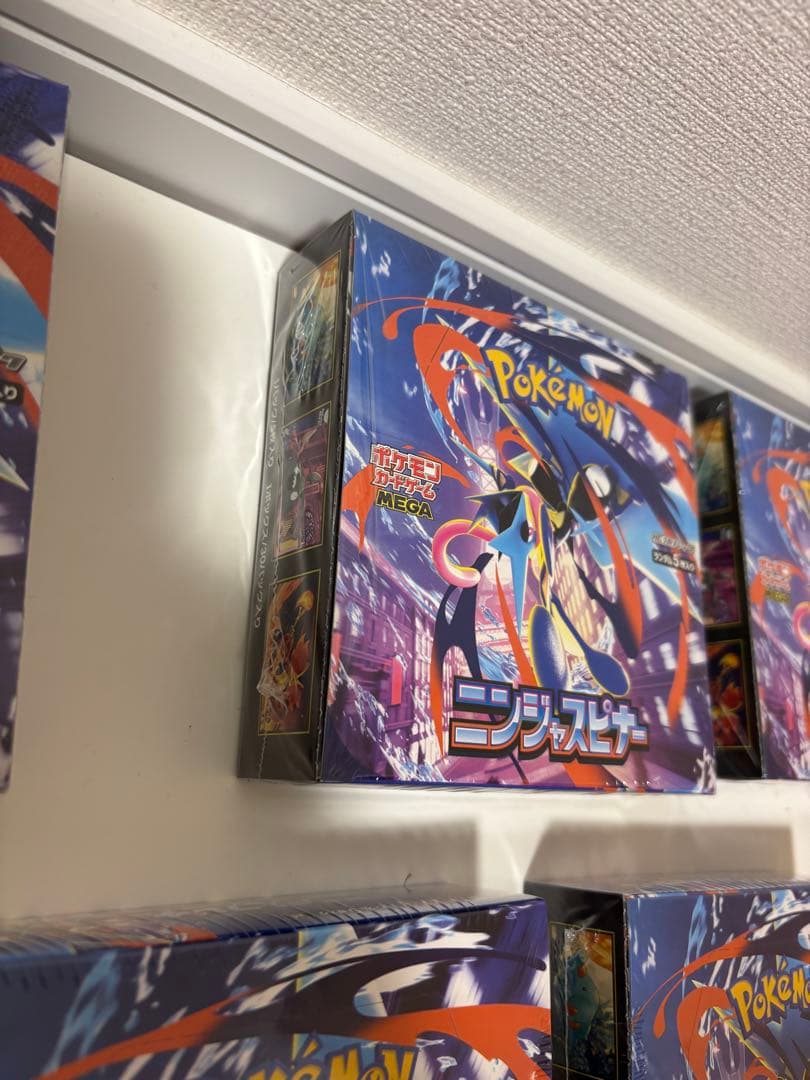 ポケモンカードゲーム MEGA ニンジャス ピナーシュリンク付き　5BOX