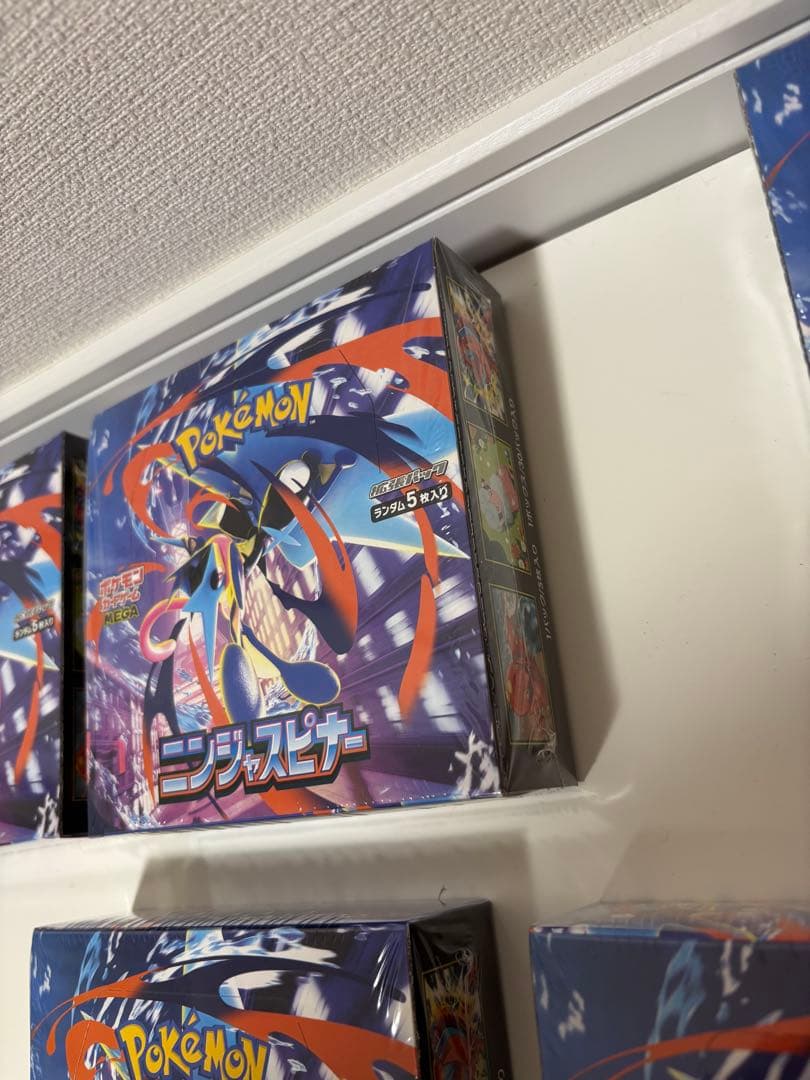 ポケモンカードゲーム MEGA ニンジャス ピナーシュリンク付き　5BOX