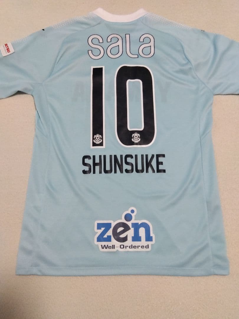 2017ジュビロ磐田正規品Pumaサッカーユニフォーム 中村俊輔 10 サイン入
