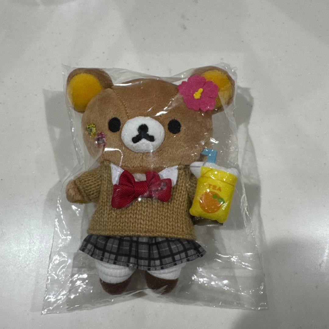 リラックマストア限定 ぶらさげぬいぐるみ JK 制服 ギャル　2点セット