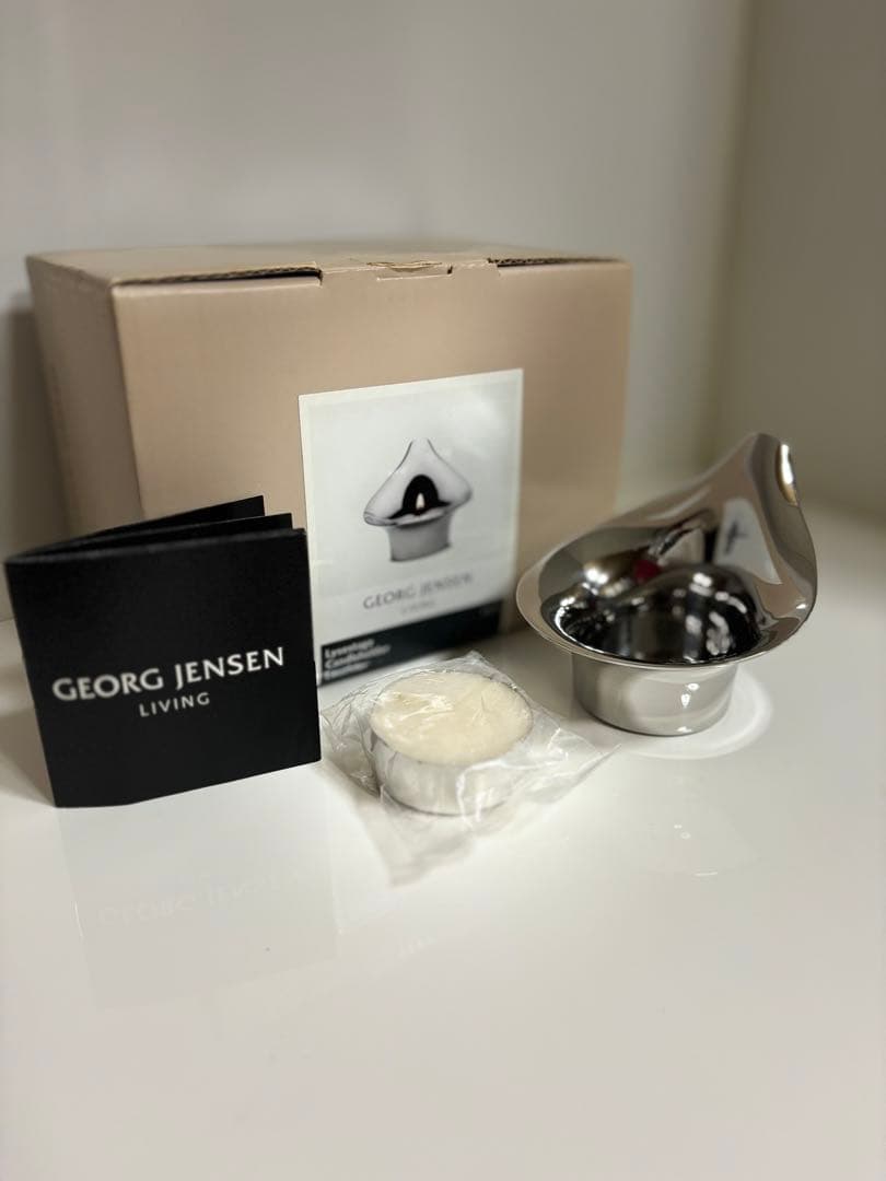 新品未使用　  Living キャンドルホルダーLILIA