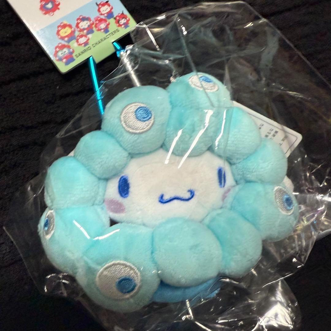 新品 レア 完売品 万博 サンリオ ミャクミャク シナモンロール カラビナ