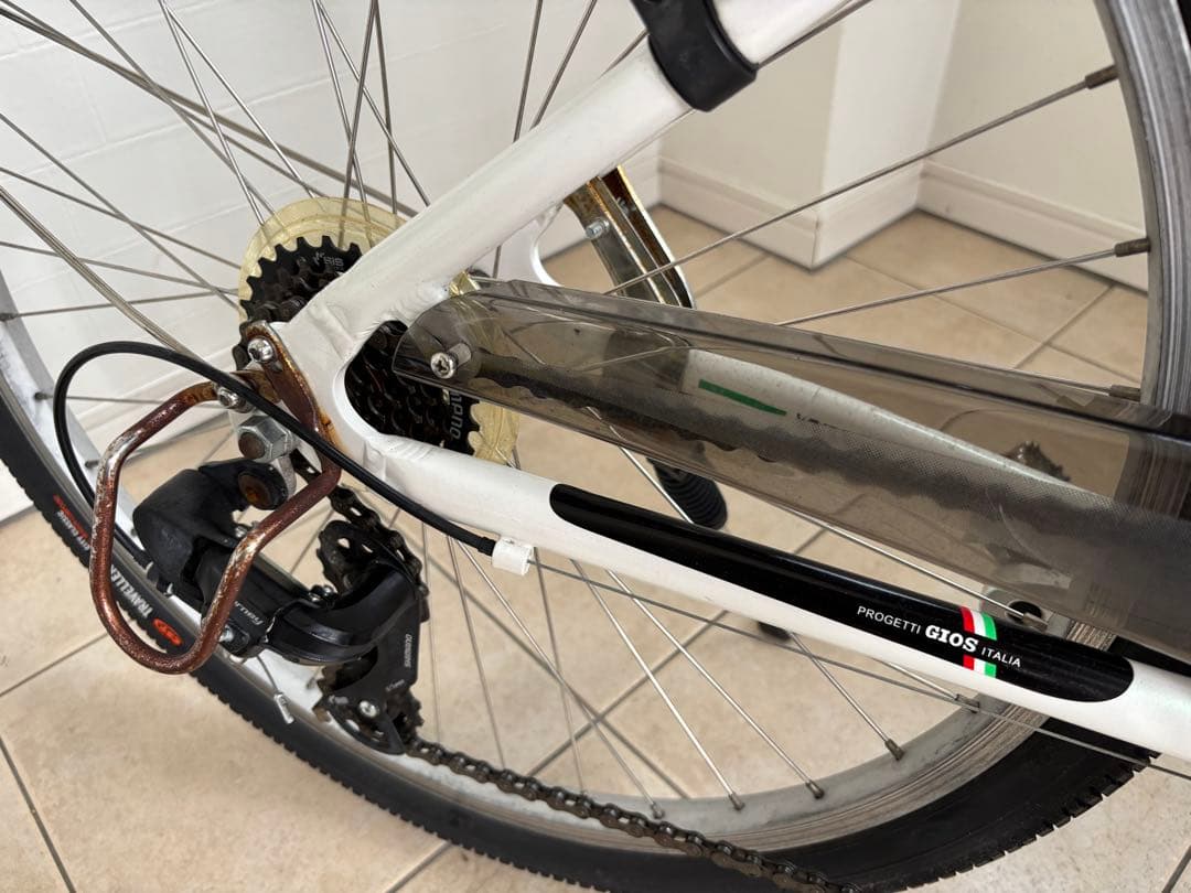 GIOS LIEBE ホワイト シティサイクル 26インチ