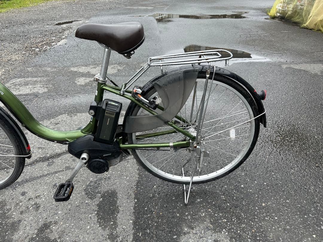 YAMAHA電動アシスト自転車 シティタイプ 緑色