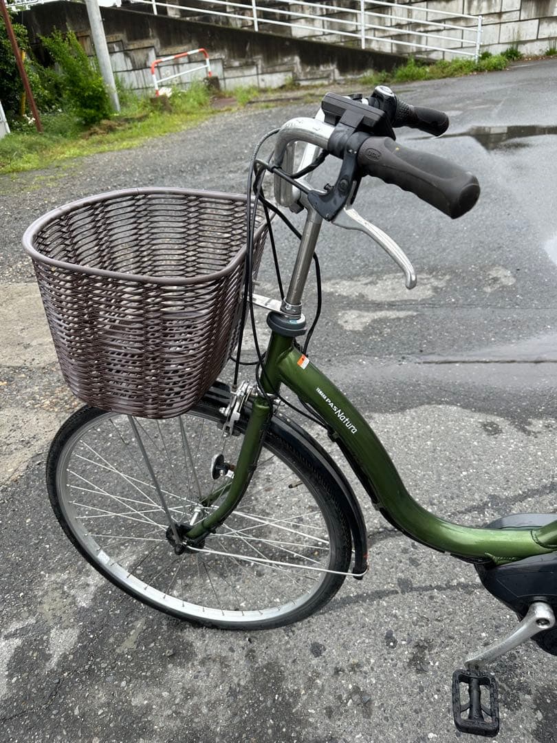 YAMAHA電動アシスト自転車 シティタイプ 緑色