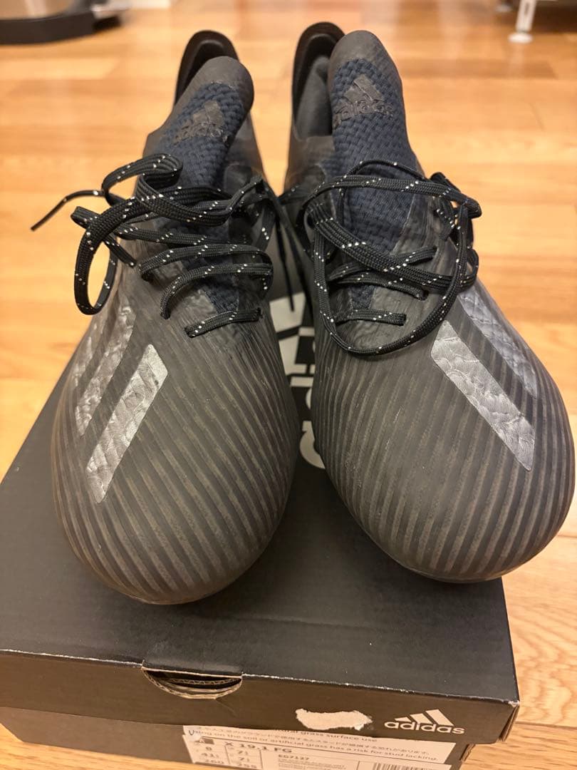 adidas X 19.1 FG ブラック/シルバー 26.0cm