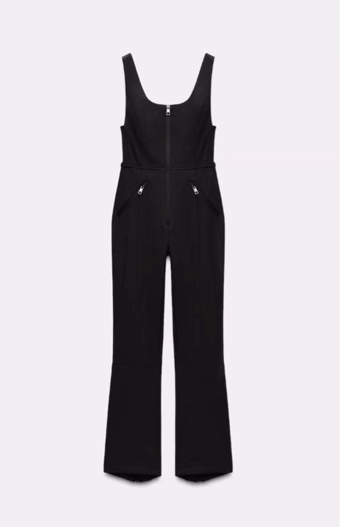 ZARA オーバーオール　防風　防水スキーウェア