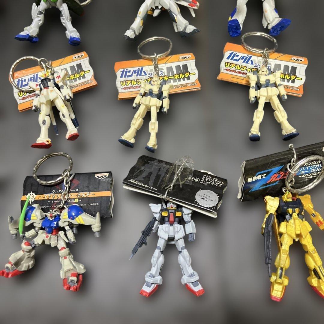 機動戦士ガンダム リアルフィギュアキーホルダー 21体まとめ売り