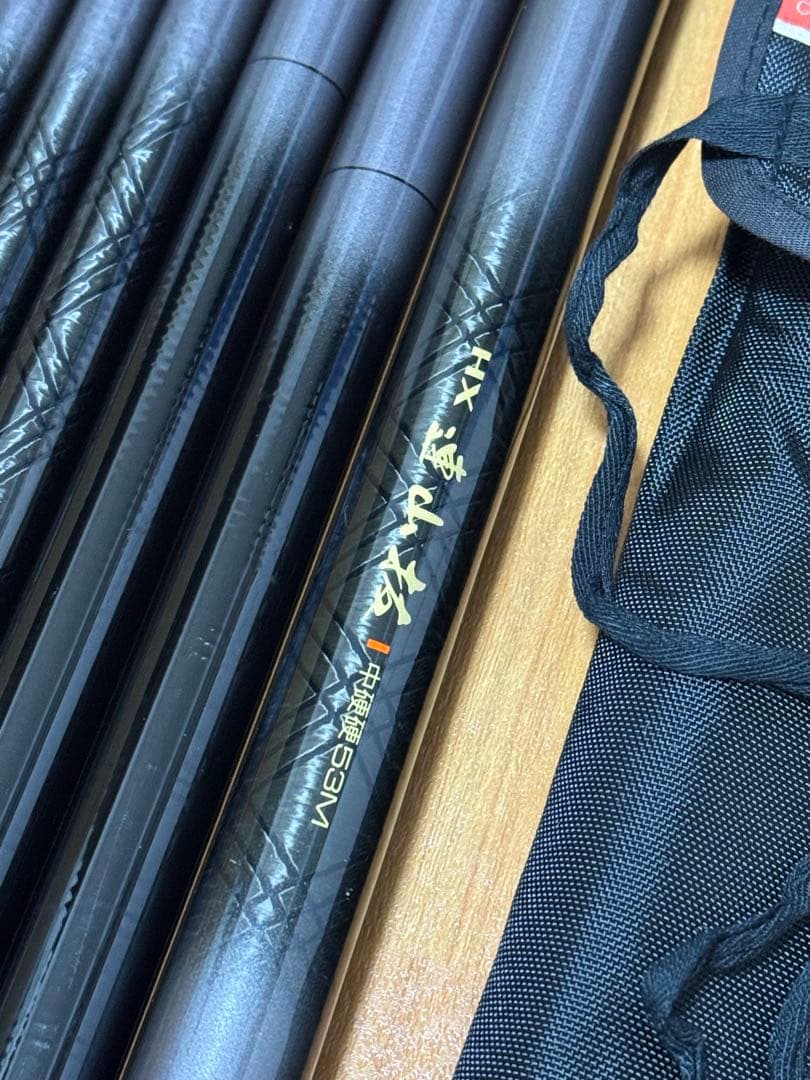 DAIWA ダイワ　HX 連山 抜 中硬硬 53M 渓流竿