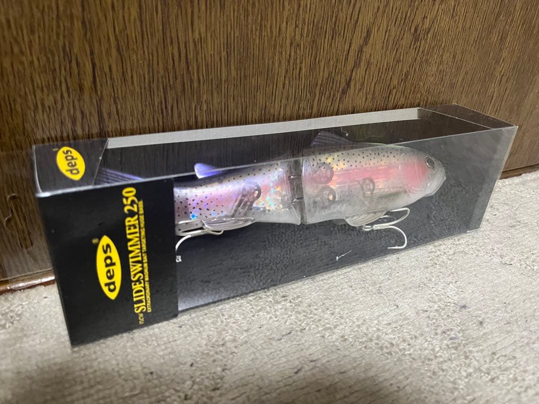 【限定品】deps スライドスイマー250 リミテッドパープルレインボー 新品