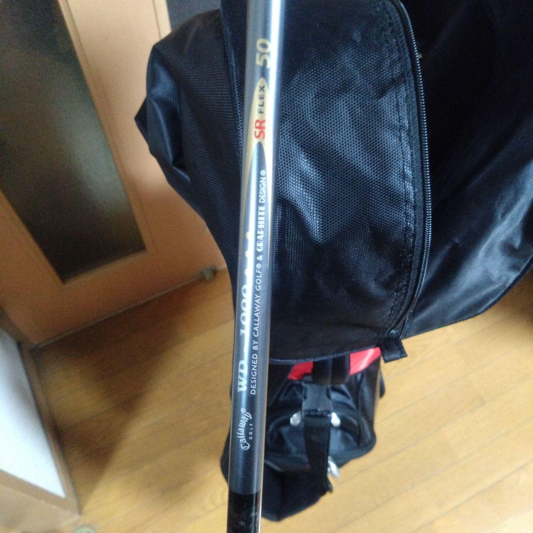 BRIDGESTONE GOLF ゴルフバッグ 黒/赤